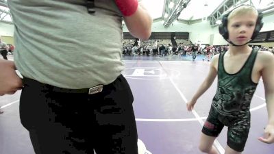 60-T lbs Quarterfinal - Bryson Bistline, Mat Assassins vs Maximilian Jaros, Upper Township