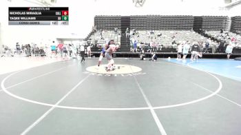 165-A lbs Consolation - Nicholas Miraglia, Collingswood vs Taqee Williams, Dover Bandits