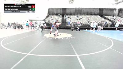 165-A lbs Consolation - Nicholas Miraglia, Collingswood vs Taqee Williams, Dover Bandits
