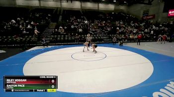 101 lbs Cons. Round 4 - Riley Hoggan, Box Elder vs Easton Pace, Layton