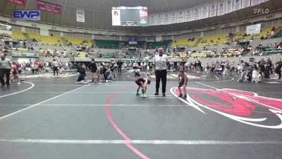 55 lbs Round Of 16 - Leilani Huynh, Terminator Wrestling Academy vs Colby Myers, Rogers Iron Wrestling Club