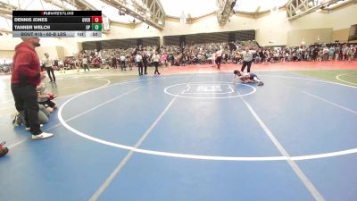 65-B lbs Round Of 16 - Dennis Jones, Overtime vs Tanner Welch, Upper Perkiomen