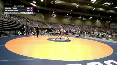 131 lbs Round 2 (6 Team) - Cieanna Ficken, Hawkeye Community College vs Hadassah Waak, Fort Hays Tech Northwest