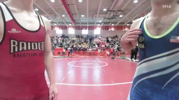 144 lbs Quarterfinal - Liam Carberry, Raider Wrestling Club vs Sam Beilis, Yale Street