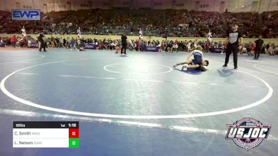 98 lbs Round Of 32 - Conner Smith, Maverick Elite Wrestling vs Luke Nelson, D3 Wrestling Cluib