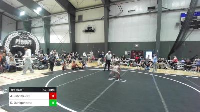 52 lbs 3rd Place - Jaden Blevins, Askeo International Mat Club vs Dru Dunigan, Nwwc