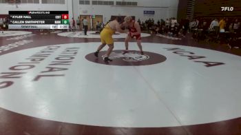 285 lbs Semifinal - Callen Smithpeter, Minnesota State Mankato vs Kyler Hall, Central