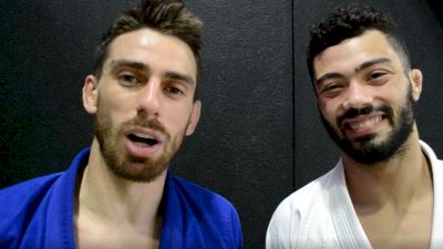 Daniel Maira Celebrates Gold With Teammate