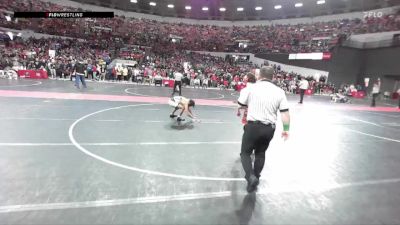 105 lbs Champ. Round 2 - Isaiah Neitzel, Askren Wrestling Academy vs Logan Bozile, Oconto Falls/Abrams Youth Wrestling
