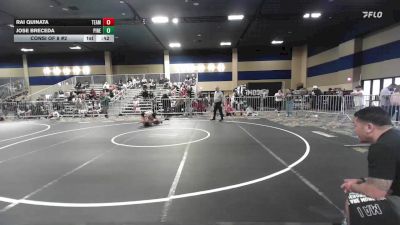 109 lbs Consi Of 8 #2 - Rai Quinata, Team Aggression vs Jose Breceda, Pinedale WC