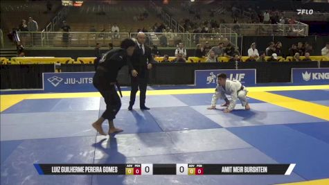 Amit Meir Burshtein vs Luiz Guilherme Pereira Gomes 2025 Pan Jiu Jitsu IBJJF Championship