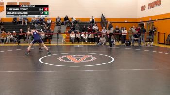 138 lbs Round 2 - Maxwell Yount, East Aurora-Holland vs Logan Lombardo, Lewiston Porter