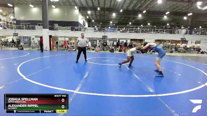 157 lbs Cons. Semi Joshua Spellman Smith Wrestling vs Alexander Rippel Alchemy