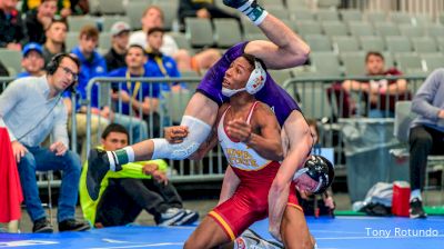 157lbs Semifinal - David Carr Iowa State vs Ryan Deakin Northwestern