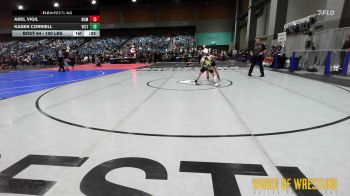 100 lbs Consi Of 8 #2 - Abel Vigil, Team Nomad vs Kasen Corriell, Victory Wrestling Club,wa