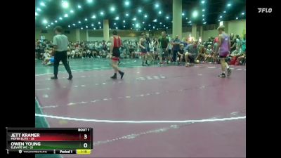 108 lbs Round 1 (8 Team) - Jett Kramer, Moyer Elite vs Owen Young, Elevate WC