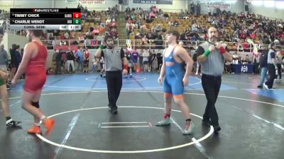 192 lbs Cons. Semi - Charlie Wendt, Independent vs Timmy Chick, Gallia Academy Middle School