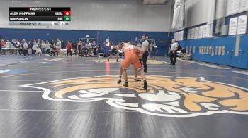 174 lbs Round Of 16 - Alex Hoffman, Coast Guard vs Ian Karlin, Roger Williams