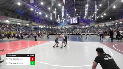 120 lbs Consolation - Santiago Villa Botello, Ranch Hand Wrestling vs Eric Thornton Jr, Duran Elite