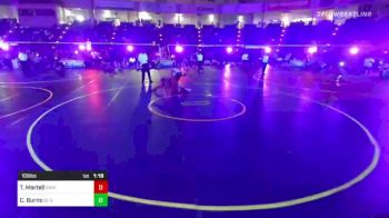 109 lbs Rr Rnd 4 - Taylor Martell, Grindhouse WC vs Connie Burns, DC Gold