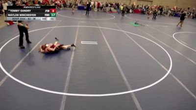 8U - G Cons. Round 3 - Malik Smart, Moorhead Magic vs Bo Johnson, Zimmerman Wrestling Club