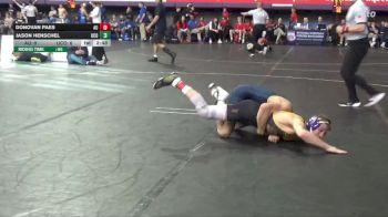 133 lbs Round 1 (16 Team) - Jason Henschel, Central Oklahoma vs Donovan Paes, Ashland