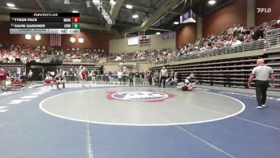 3A 150 lbs Champ. Round 1 - Tyson Pace, Morgan vs Gavin Gardiner, Canyon View