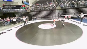 6A 150 lbs Cons. Round 2 - Cameron Stewart, Mountain Ridge vs Wyatt Smith, Westlake