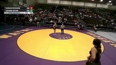 6A 155 lbs Cons. Round 2 - Julissa Rodriguez, Copper Hills vs Isabella Reyes-Galdamez, Westlake
