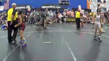 82 lbs Round 4 (6 Team) - Ethan Halstead, Steel Valley vs Whitney Franklin, Combative Sports Athletic Center