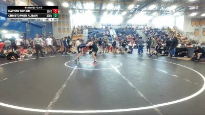 175 lbs Quarters & Wb (16 Team) - Hayden Taylor, Socs vs Christopher Aubain, SOWA /HWC