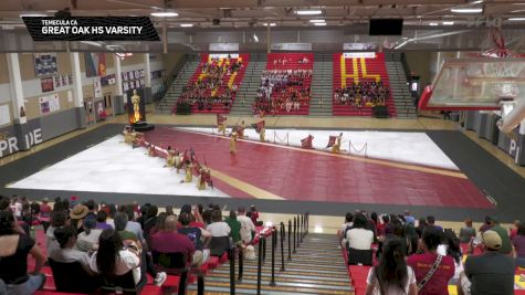 Great Oak HS Varsity "Temecula CA" at 2026 WGI Guard Palm Desert Regional+