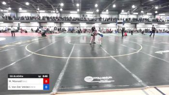 116-BLACK lbs Rr Rnd 1 - Molly Maxwell, Salem-Cambridge vs Clover Van Der Velden, Rocky Point