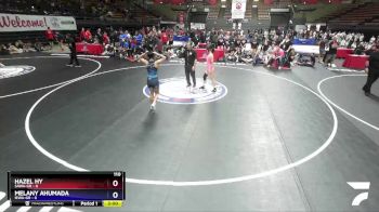 110 lbs Round 4 (16 Team) - Hazel Hy, SAWA-GR vs Melany Ahumada, IEWA-GR