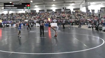 A 138 lbs Cons. Round 2 - Cypress Guidry, Martin Luther King High School vs Hunter Poe, Signal Mountain High School