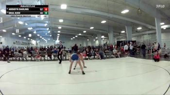 117 lbs 3rd Place Match - Deja Judd, LGW vs Addisyn Darling, Yutan