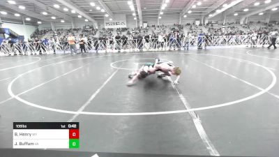 106 lbs Consi Of 16 #2 - Breckin Henry, WY vs Jacob Buffum, VA