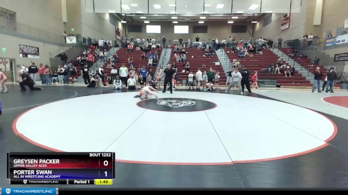 92 lbs Round 3 - Greysen Packer, Upper Valley Aces vs Porter Swan, All ...