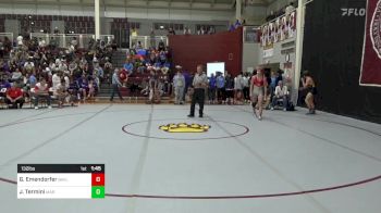 132 lbs Quarterfinal - George Emendorfer, Baylor School vs John Termini, Marist School