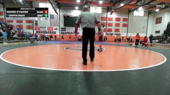 106 lbs Quarterfinal - Griffin Finch, Quincy (Sr.) vs Montez O`Conner, Belleville (West)