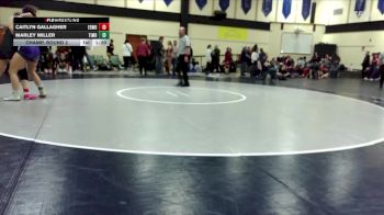 145lbs Champ. Round 2 - Caitlyn Gallagher, Edmonds-Woodway (Girls) vs Marley Miller, Timberline (Girls)