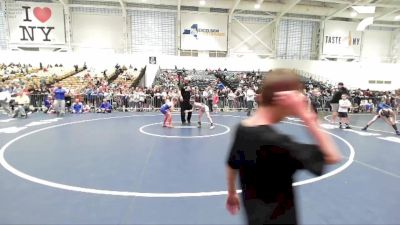 75 lbs Quarterfinal - Liam Drew, Penn Yan Wrestling vs Benedetto Annoscia, Deep Roots Wrestling Club