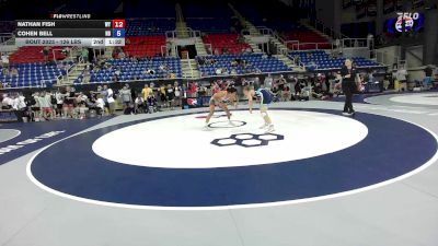 120 lbs Cons. Rd Of 64 - Ian Bacon, CO vs Jeredy Nilges, KS