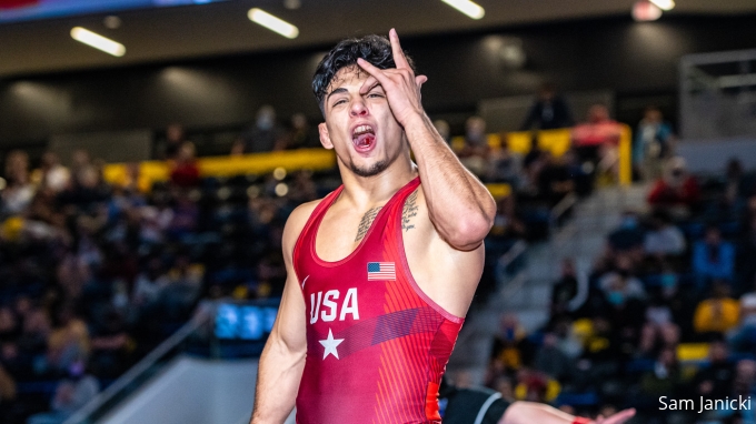 Andrew Alirez Takes Out 3-Time World Champ Haji Aliyev - FloWrestling