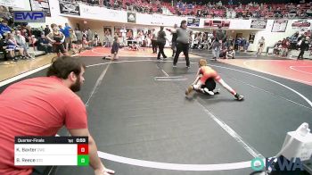 58 lbs Quarterfinal - Koston Baxter, Claremore Wrestling Club vs Baylon Reece, Grove Takedown Club