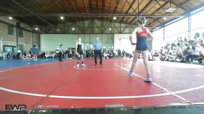 85 lbs Rr Rnd 3 - Bristol White, Spartan Wrestling Fort Smith vs Timberlyn Edwards, Runestone