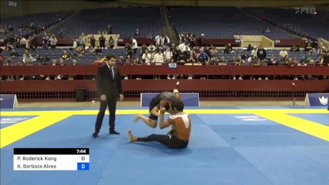 Peter Roderick Kang vs Kleber Barboza Alves 2024 Pan IBJJF Jiu-Jitsu No-Gi Championship