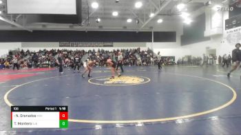 106 lbs Semifinal - Nathaniel Granados, Merced vs Troy Montero, Sj Bosco