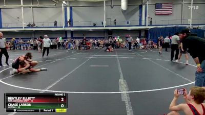 88 lbs Round 2 (8 Team) - Chase Larson, M2TCNJ vs Bentley Elliott, Mat Assassins Grey