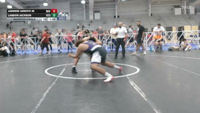 285 lbs Quarterfinal - Andrew Arroyo Jr, Team Shutt Weaver - HSB vs Landon Jackson, Prestige Worldwide - HSB